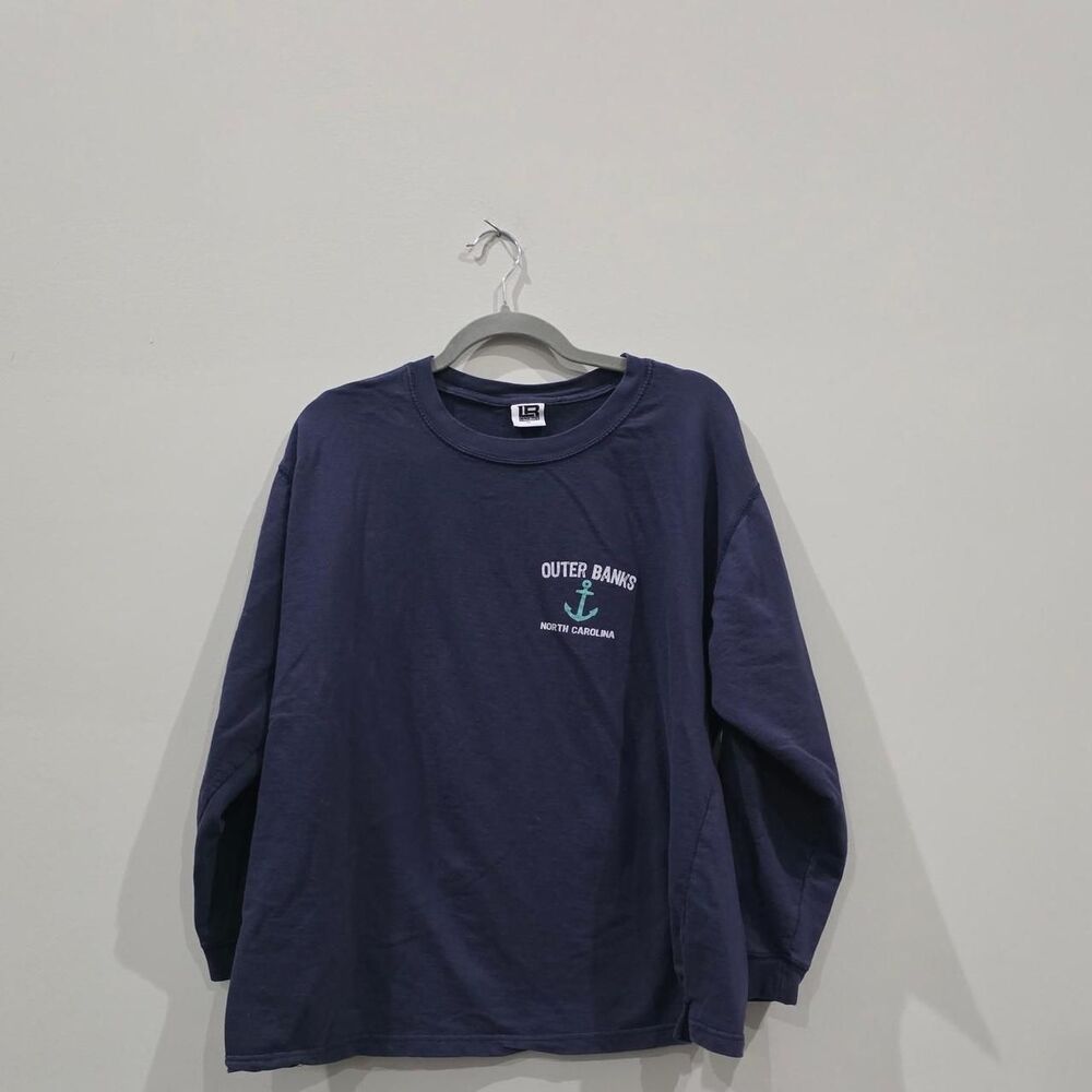 Unbranded Women's Navy and Blue T-shirt